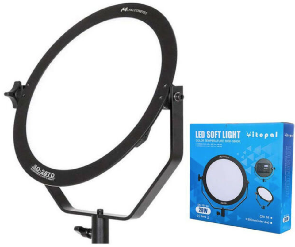 An LED soft light is a great gift idea for a photographer.