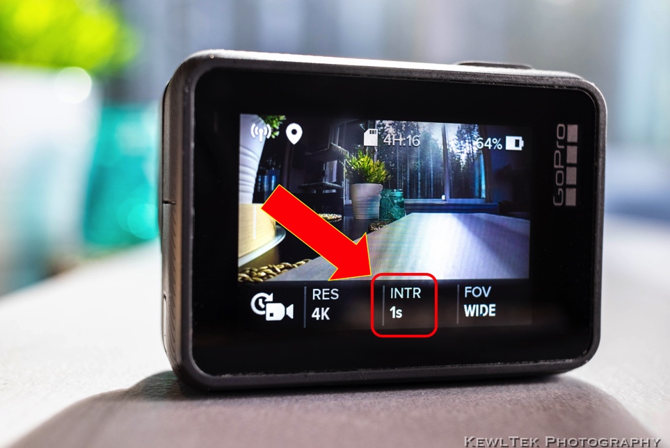 gopro time lapse interval settings