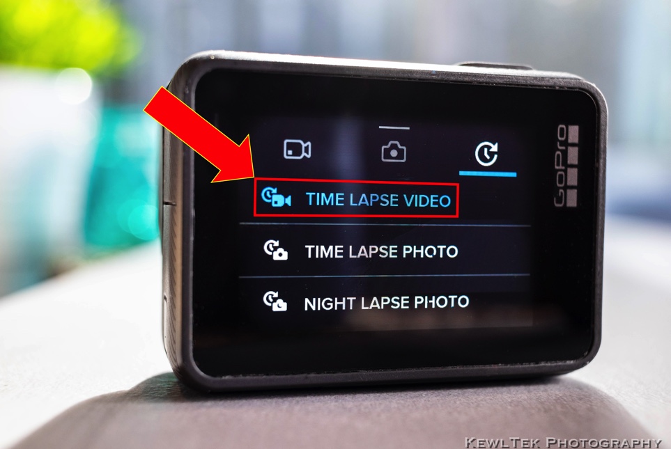 Time-lapse with a GoPro, step 3
