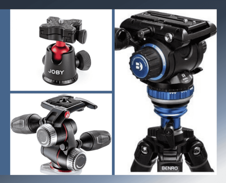 3 Most Popular Tripod Heads (And Why You Need Them)