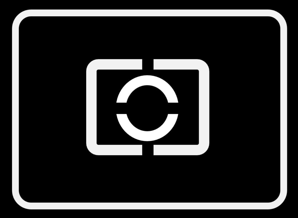 Icon for partial metering.