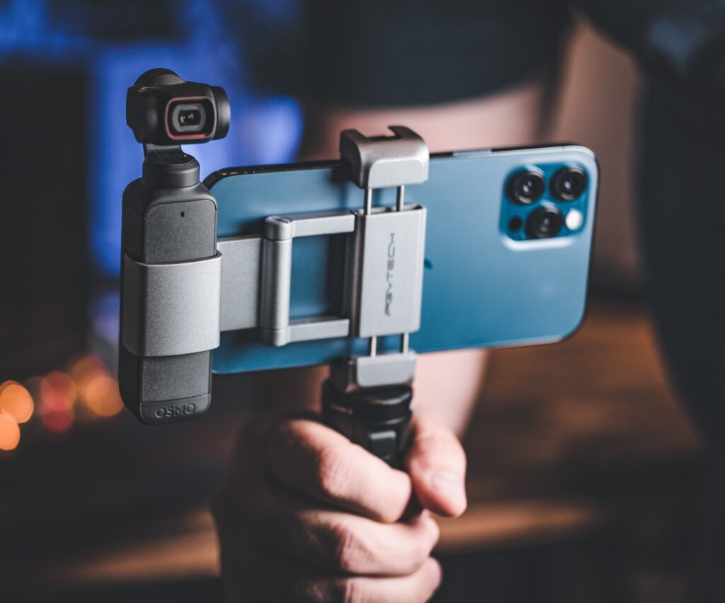 PGYTECH Phone Clamp for DJI Pocket 2 - © 2022 KewlTek Photography