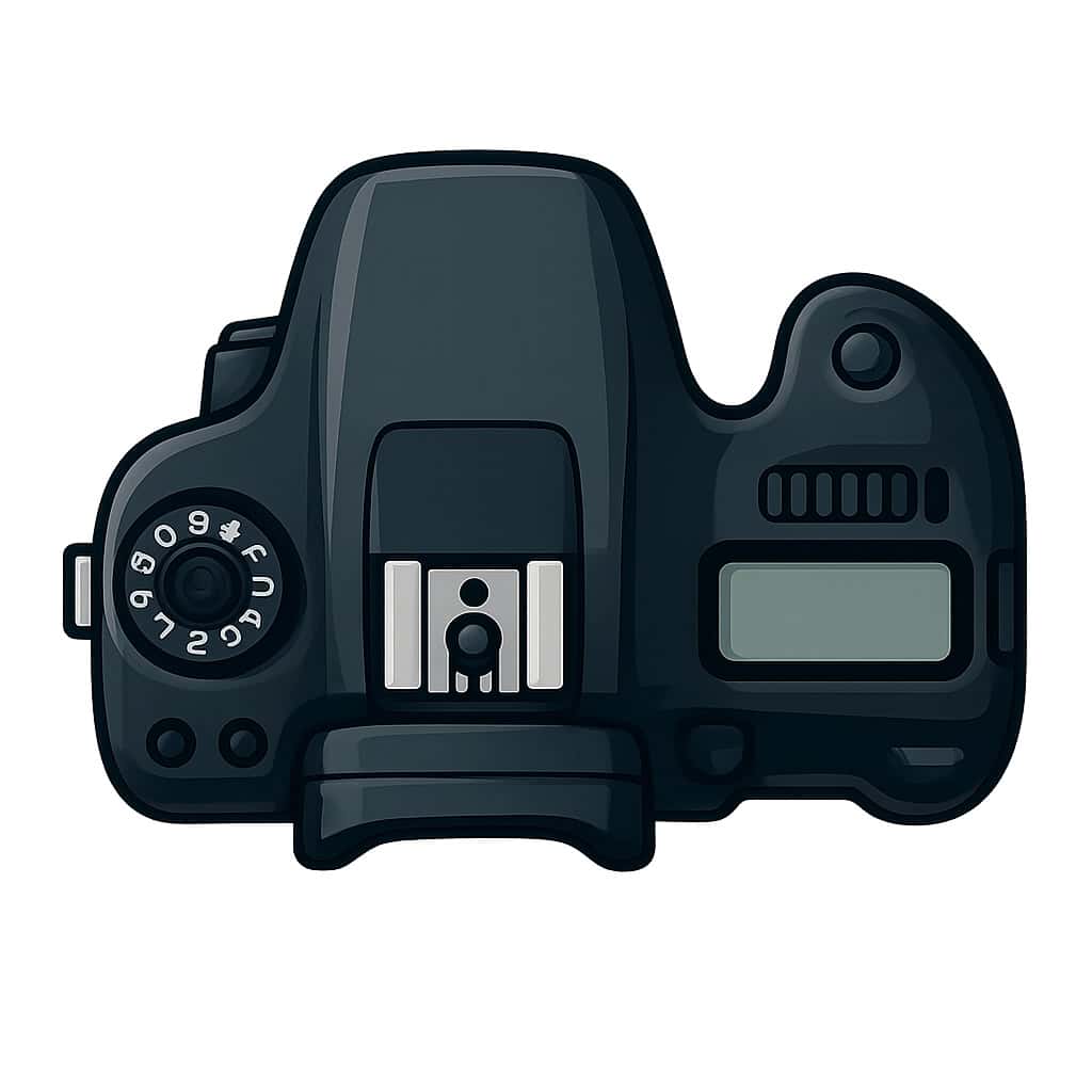 Camera icon used for gear section