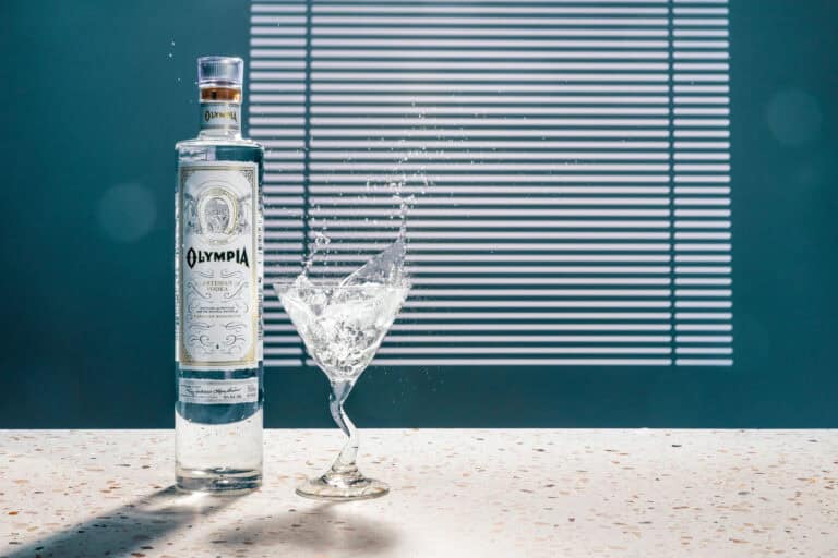 How I Shot This Dramatic Olympia Vodka Splash Photo (At Home in a Tiny Garage Studio)